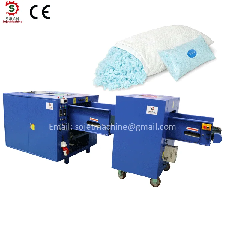 Waste sponge shredding machine/foam crushing particle making machine/EPS foam crusher