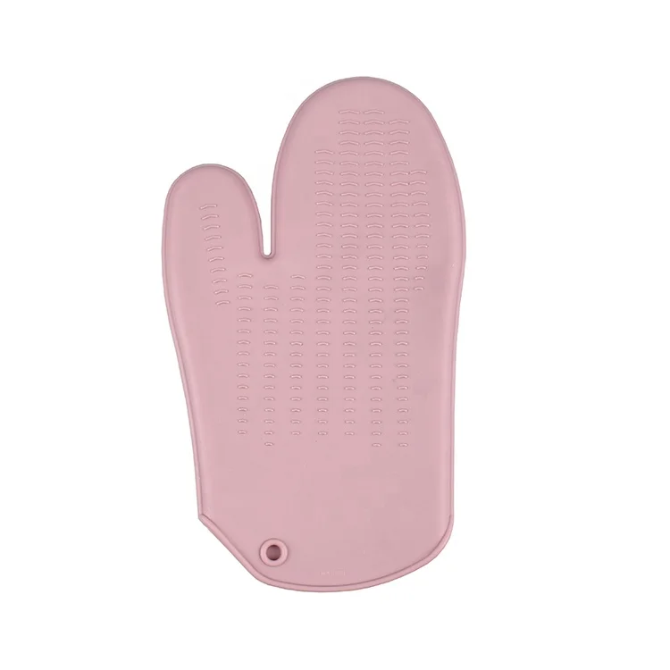 Insulated Kitchen Tools Baking Waterproof Silicone Insulated Cotton-Lined Silicone Gloves