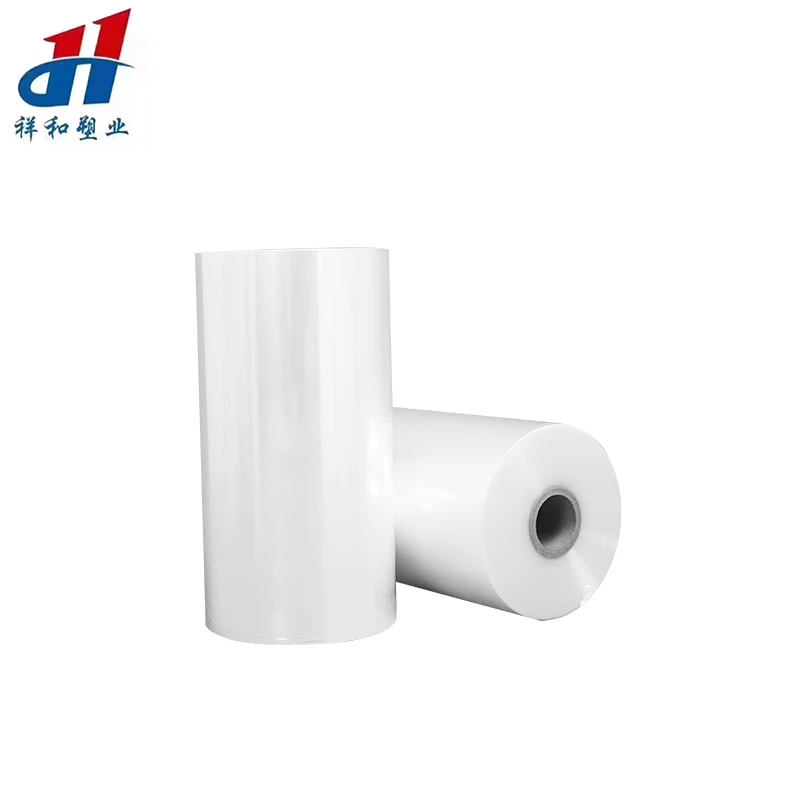 POF биоразлагаемая упаковочная Полиолефиновая пленка в центральной сложении