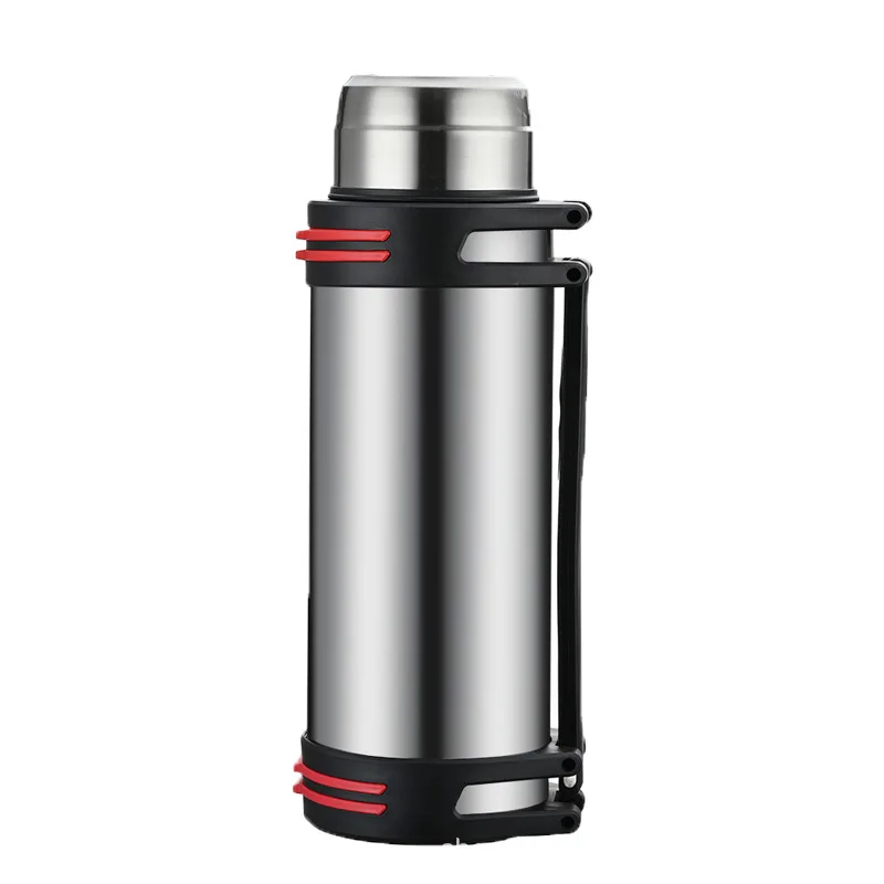 304 stainless steel large capacity thermos pot, outdoor portable car water cup