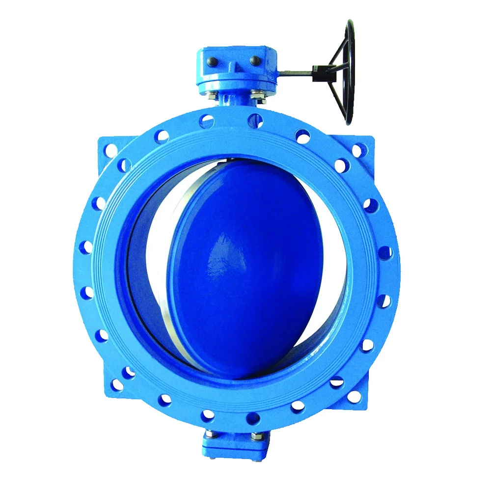 
PN10 double eccentric double flange hard seal butterfly valve Supplier in China 