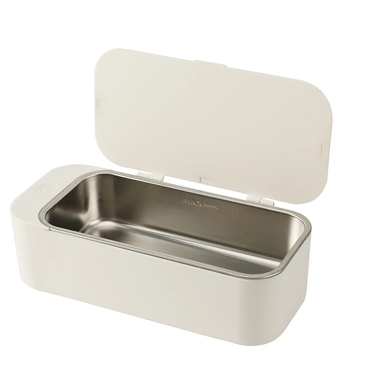 Electronic Portable Home Use High Frequency Ultrasonic Cleaner With Digital Timer Jewelry Watch Glasses Cleaner