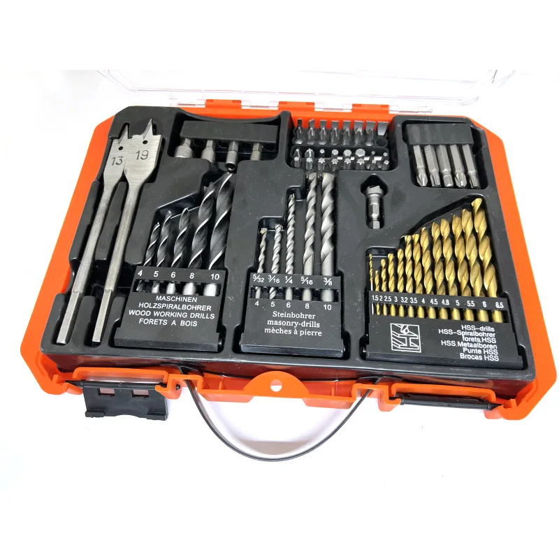 68 PCS Drills Bits Set HSS Twist Drill Bit Set  4241  Drill bit