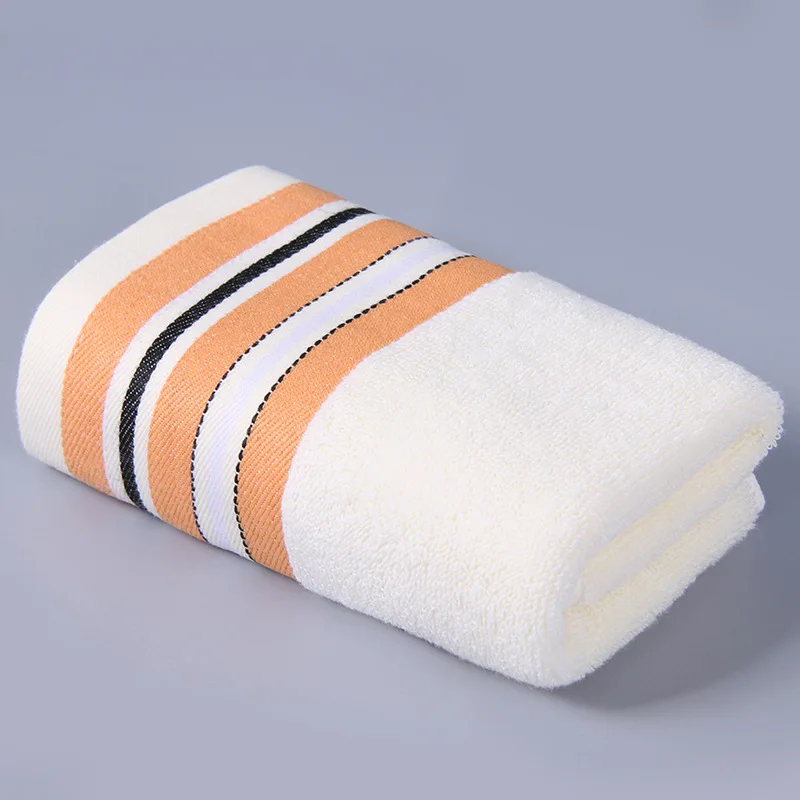 Luxury White Custom Logo Solid Color Absorbent Washcloth White Hotel Custom Cotton Bath Towel