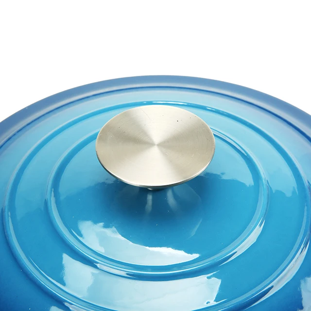 Non stick enamel cast iron casseroles saucepan  Braise pot Dutch Ovens Round stew pot