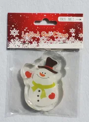 LED  Jelly Window Stickers TPR Lighting for Holiday Decoration Christmas Gel Clings  Jelly  Stickers