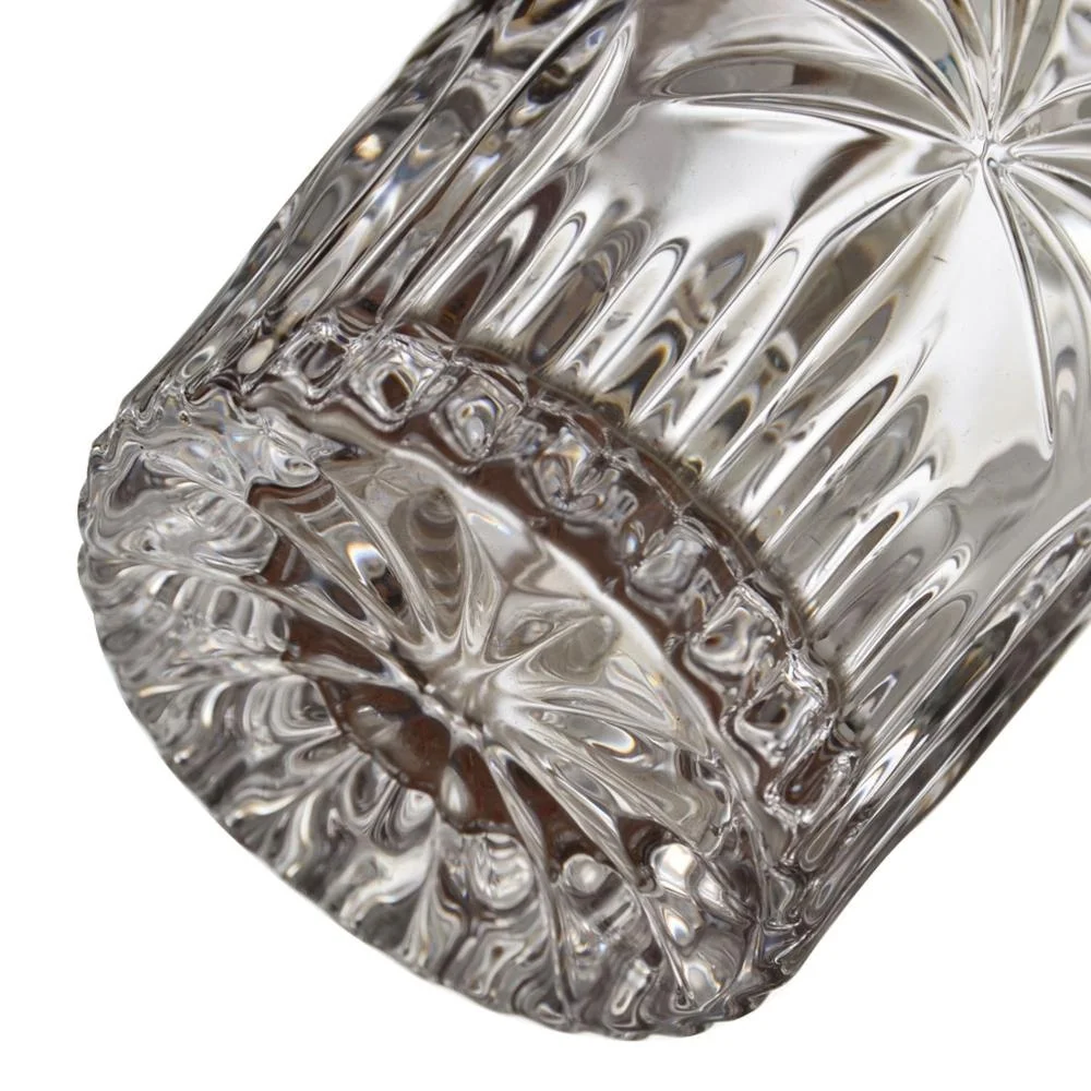 New Arrival Clear Elegant Cheap Handmade Pressed Highball Stemless Wine Glass Tumbler