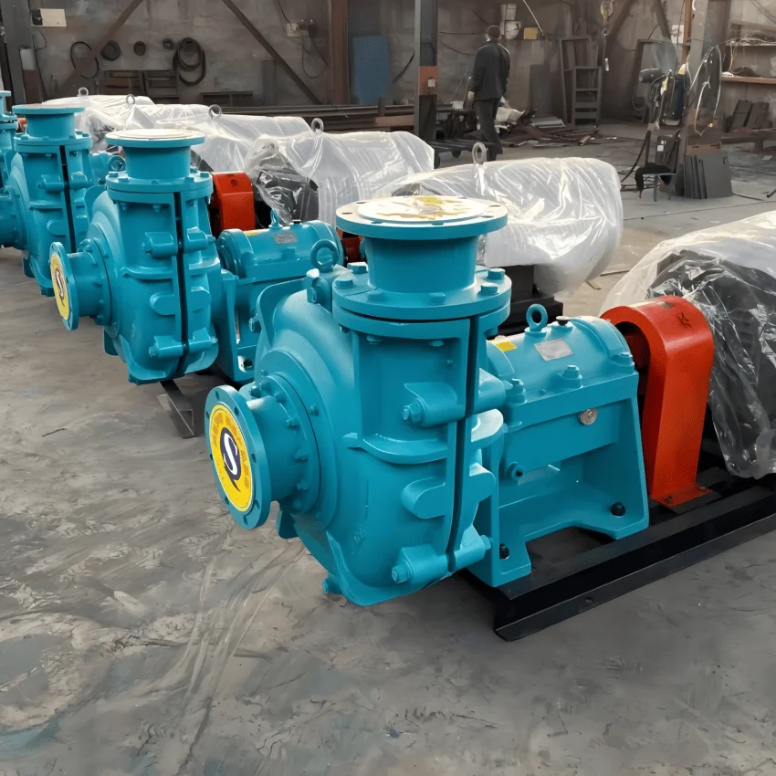 Electric motor driven slurry pump, river sand suction slurry pump, sand suction and dredging slurry pump