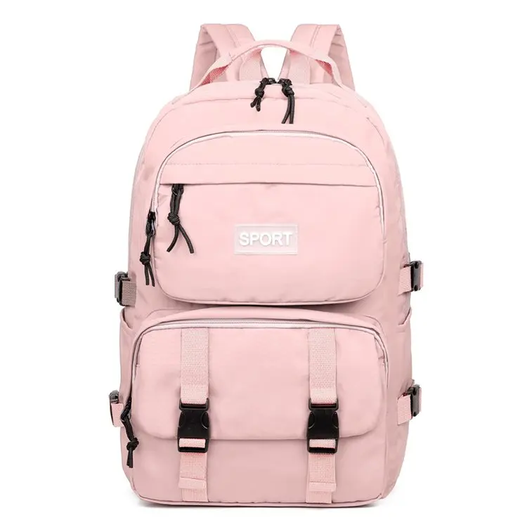 OMASKA korean fashion bag pack ladies large capacity travel lightweight casual waterproof travel 15.6 inch laptop women backpack