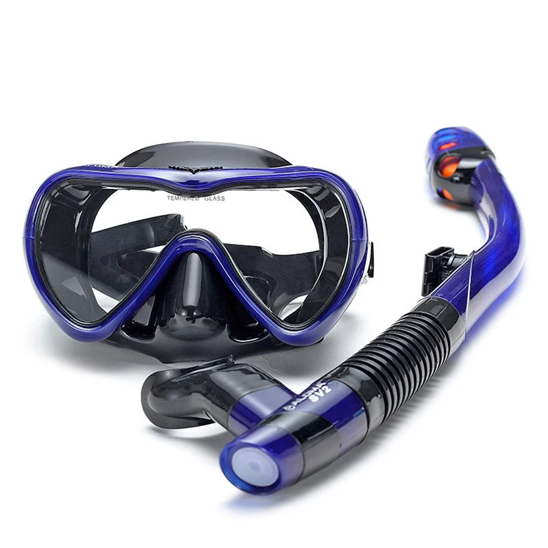 ALOMA factory Snorkeling gear diving mask set with high quality dive snorkel tube and goggles