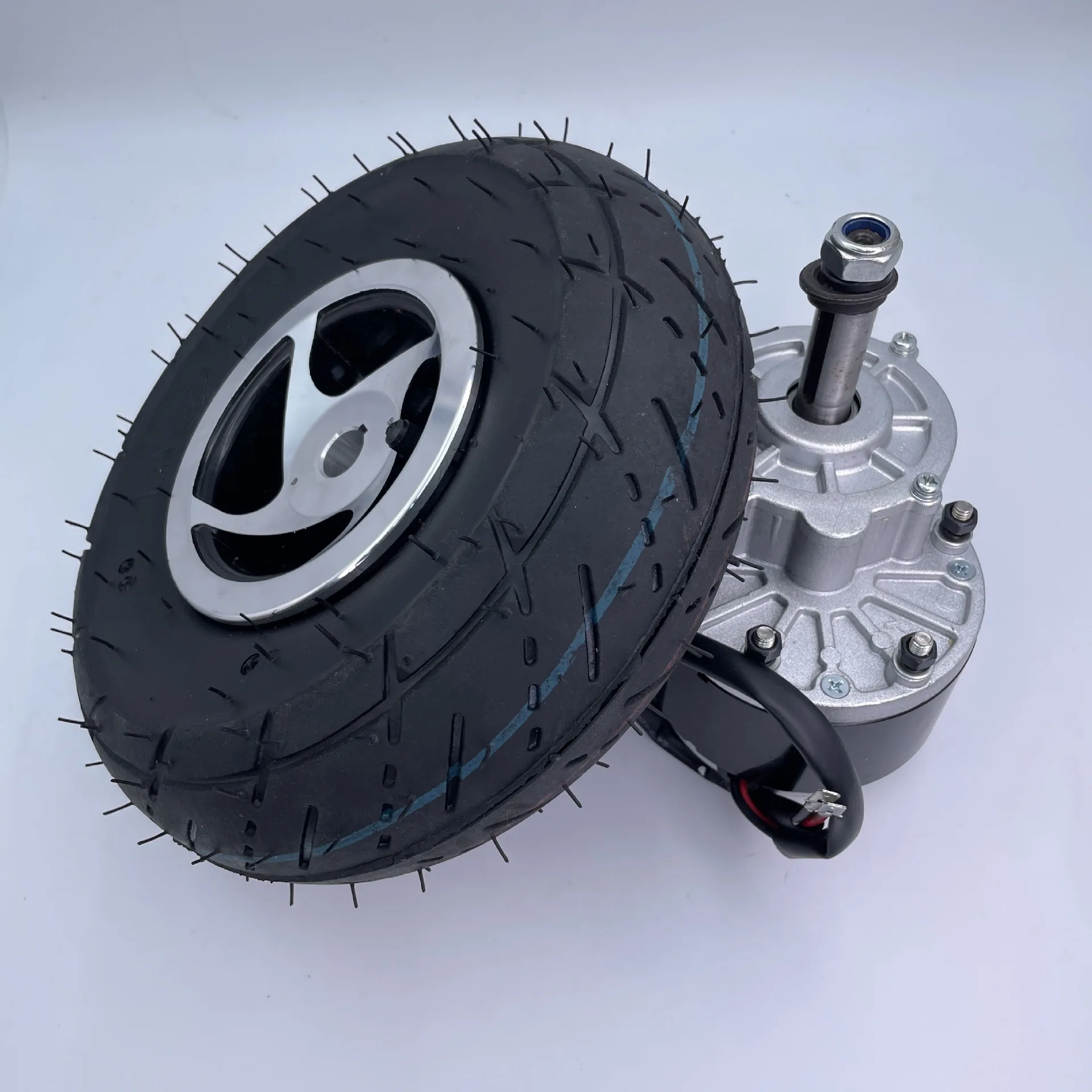 10-inch MY1016Z2 24V 250W 350W DC brushed motor with wheel hub tires for recreational vehicles, commuting vehicles, beach bikes