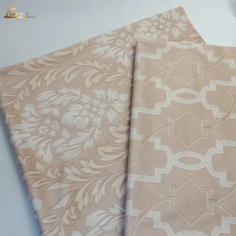 Geometric Printing Crushed velvet for sofa curtain