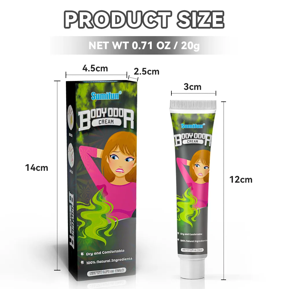 Sumifun AliExpress Амазонка трансграничная Внешняя торговля крем от запаха тела рассеивает запах пот кислота оптовая продажа K1009