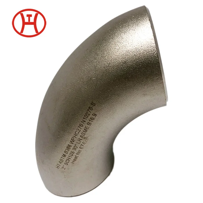 ASME B16.9 бесшовная углеродистая сталь ASTM A420 WPL3 Стальной Локоть с коротким радиусом