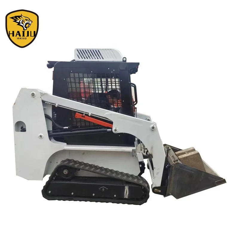 Small 25HP 4WD Farm Kubota Perkins Garden Skid Steer Loader with 3 Cylinder Kubota Perkins Crawler Skid Steer