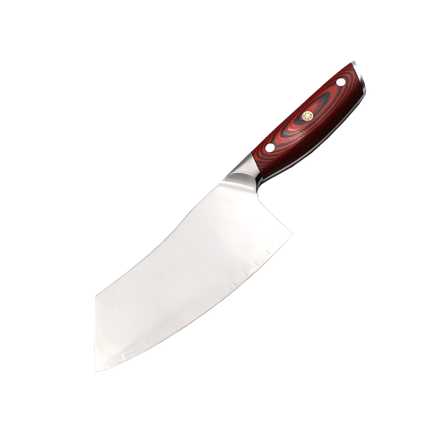 Premium Pakka Wood Handle Boning Knife 5Cr15 MoV Stainless Steel Butcher Meat Knife for Kitchen Use