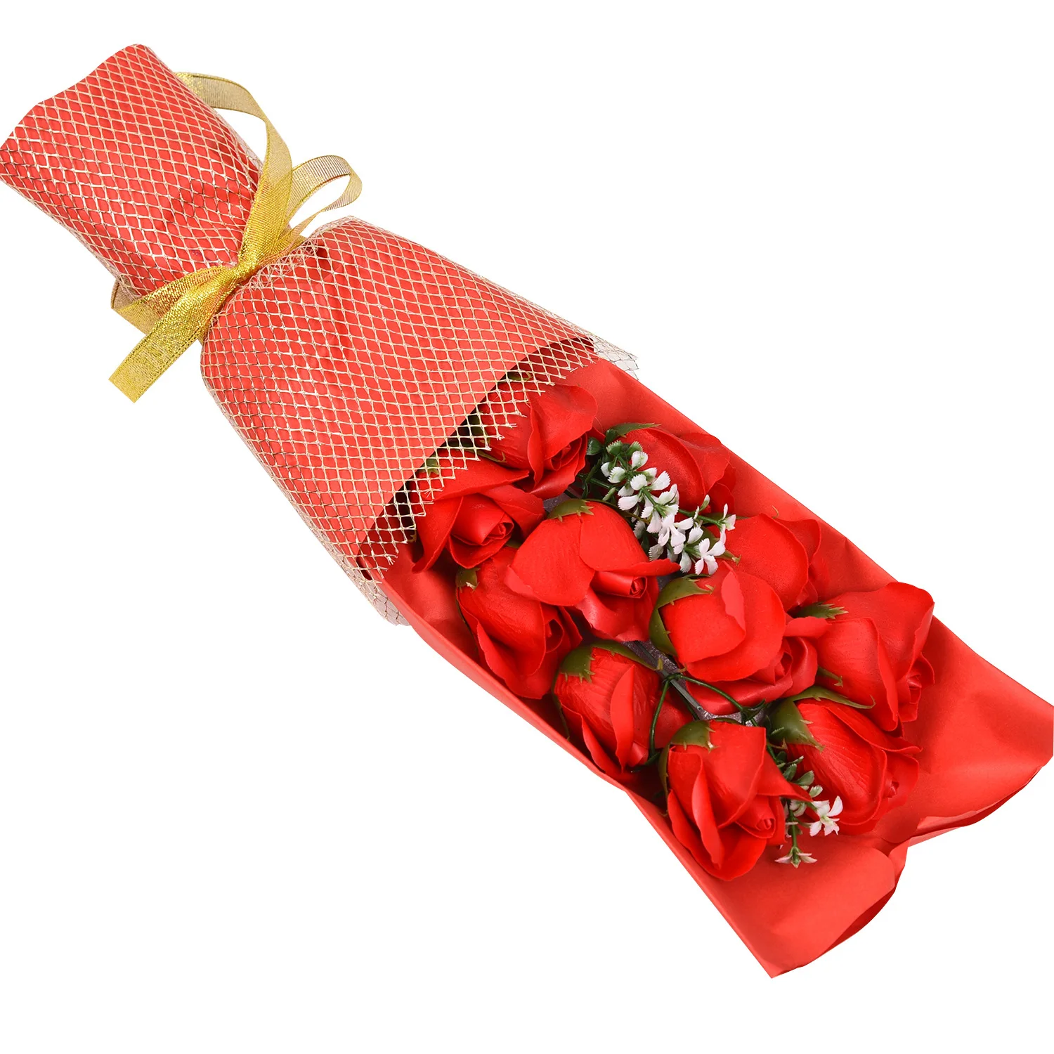 11 цветов последний бестселлер подарок на День Святого Валентина и матери букет из мыльных роз цветы выпускной сезон