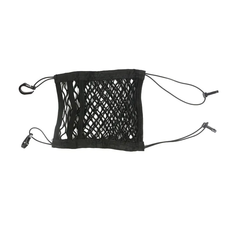 Car Interior Seat Back Elastic Mesh Net Car Styling Storage Bag Pocket Cage Grid Pocket Holder Car Accessories