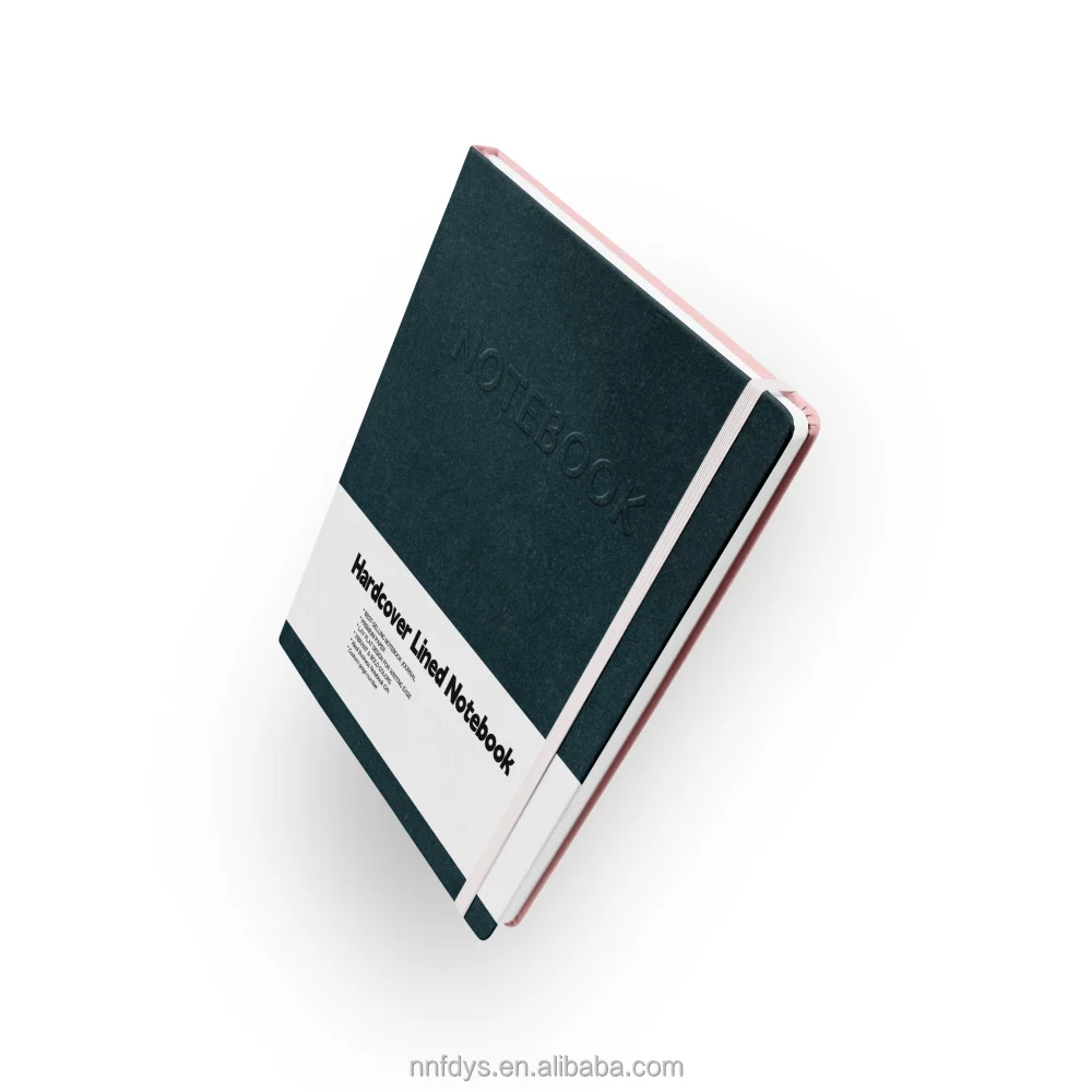 A5 Size Hardcover Spiral Notebook Simple Cover Design Custom Notebook for Students Kraft Libretas