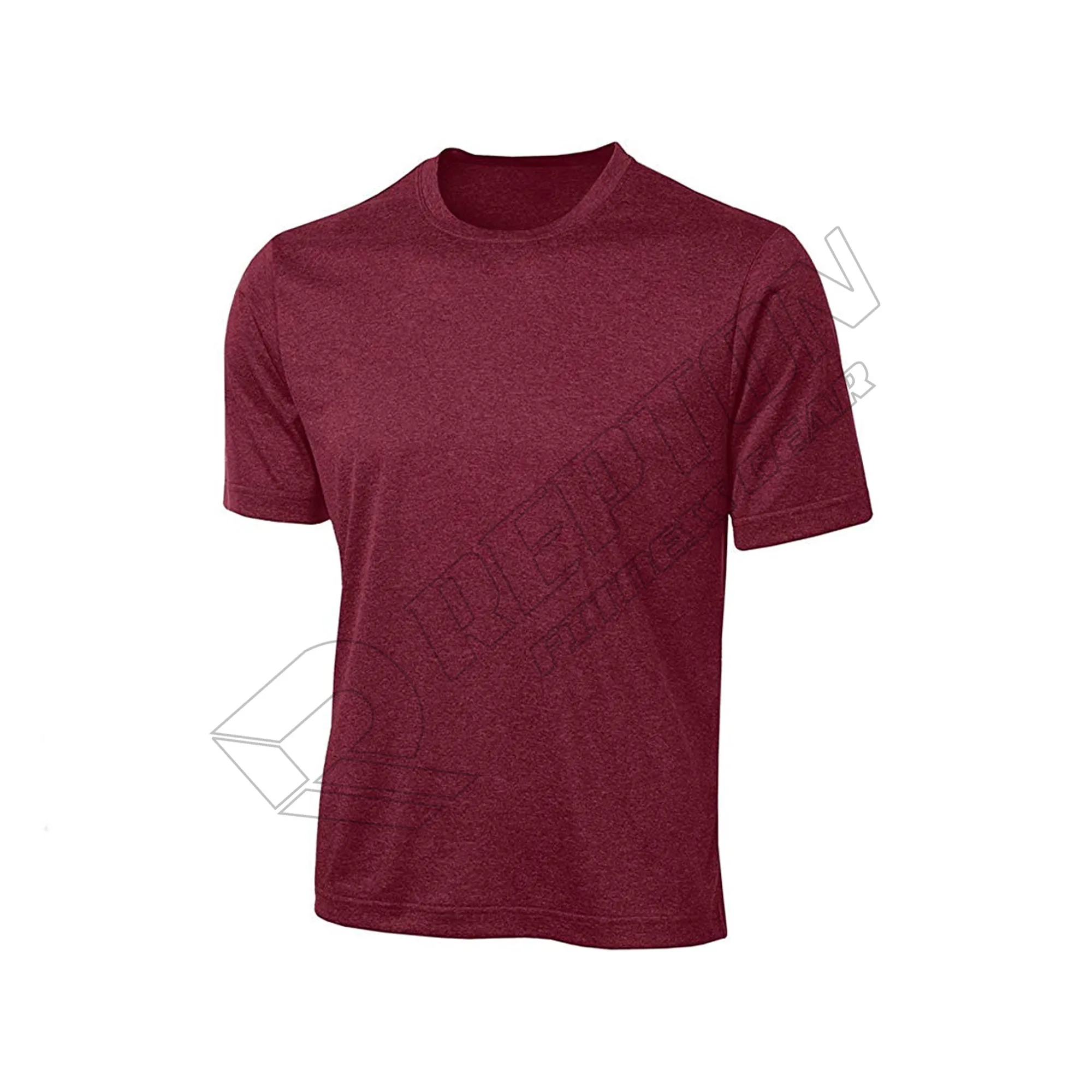 
Breathable muscle dry fit sport fitness workout gym wear mens t shirt 