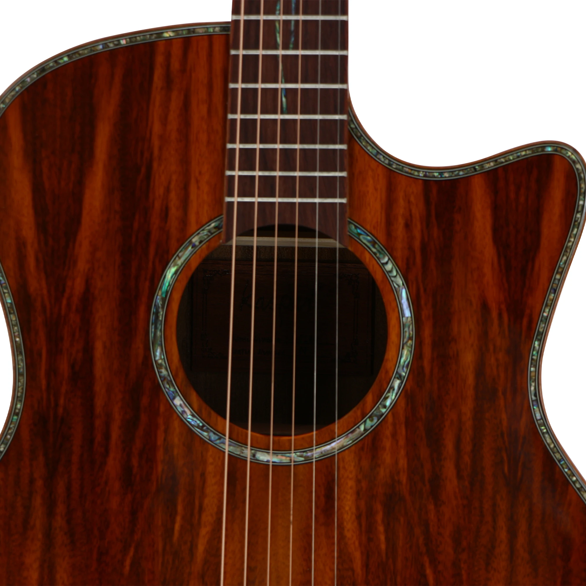 Luxury 41 Inch Heigh 6 String Cutway Rosewood All Solid Wood  Acoustic Guitar For Guitarist