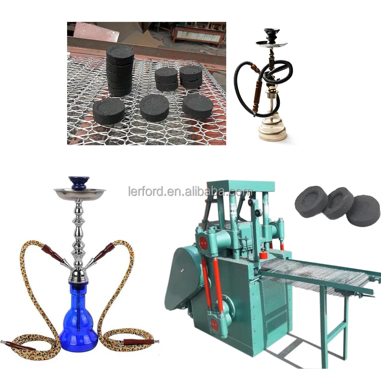 Hydraulic Shisha Charcoal Making Machine Smokeless Arabic Shisha Briquetting Machine