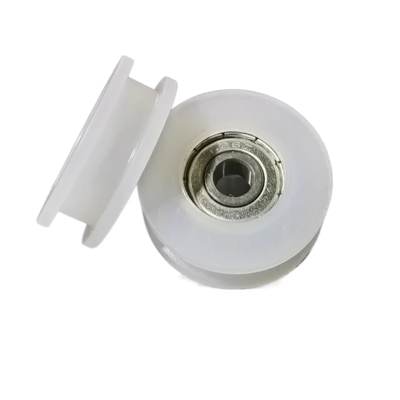 plastic pulley,pom delrin with bearing sheave nylon pulley