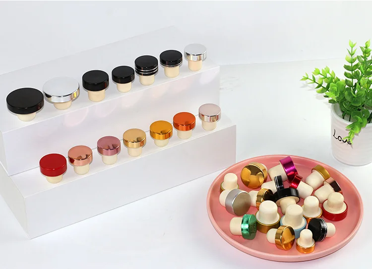 AVERTAN Manufacturer Wholesale High Quality Synthetic Cork Bottle Stopper for Whisky Tequila Liquor Wine Bottles Cork