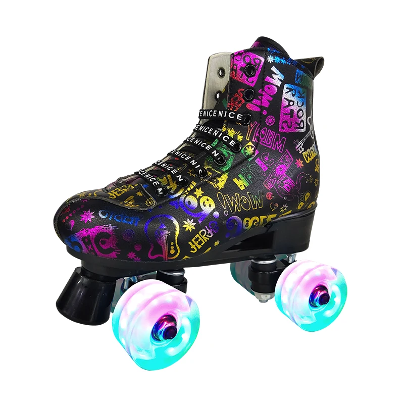 Factory Manufacture Various Aggressive Skates Double Row Skate Shoes For Kids