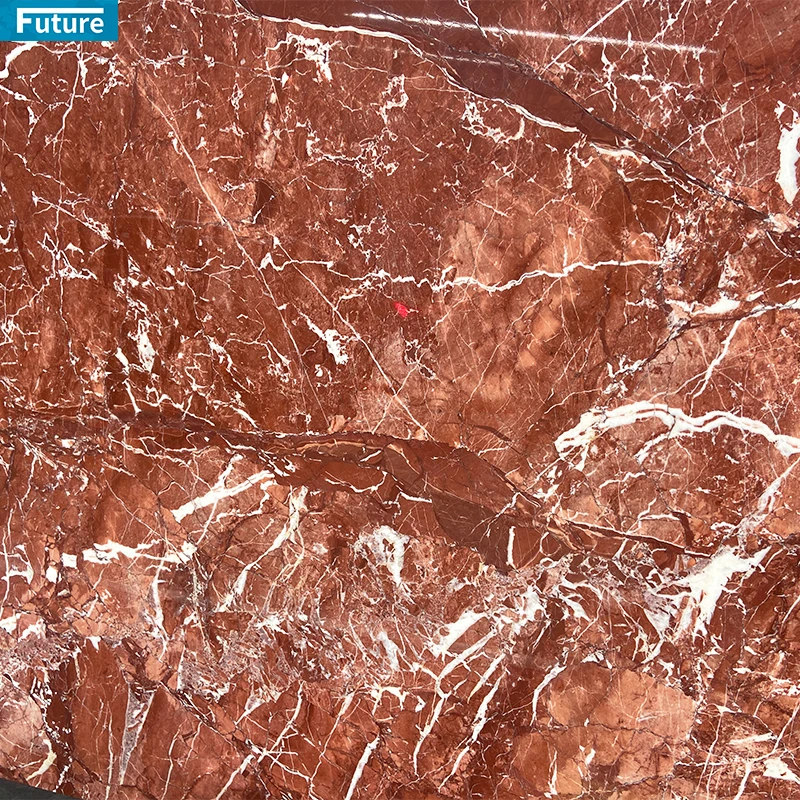 Luxury Stone Polished Glazed Cut To Size Calactta Red Marble Slab Tiles For Kitchen Table Countertop Wall Hotel Villa Background