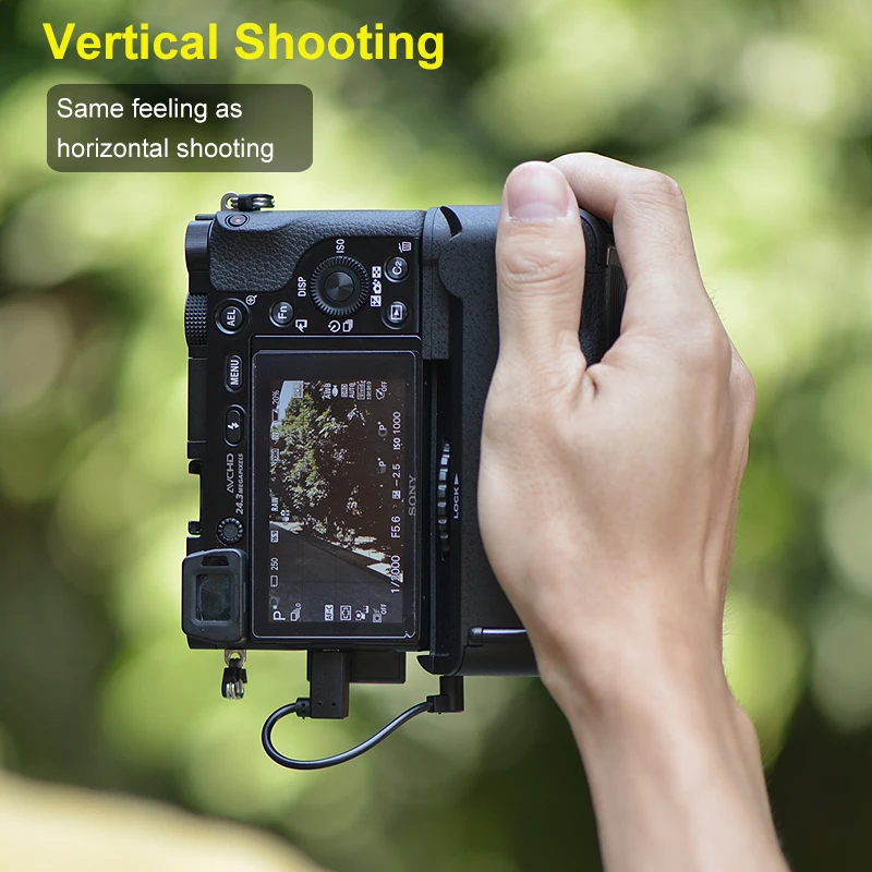 
KingMa VG-6300 Vertical Battery Grip for Sony Alpha A6400 A6300 A6000 Cameras 