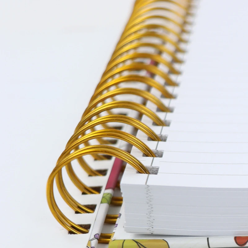 Custom Printing Spiral Hardcover A4 A5 Luxury Agenda Monthly Weekly Daily Budget 2026 Planners And Diary Journal Notebooks