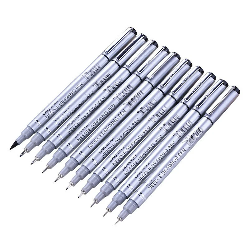Creative design custom needle illustration custom hot sale drawing pen