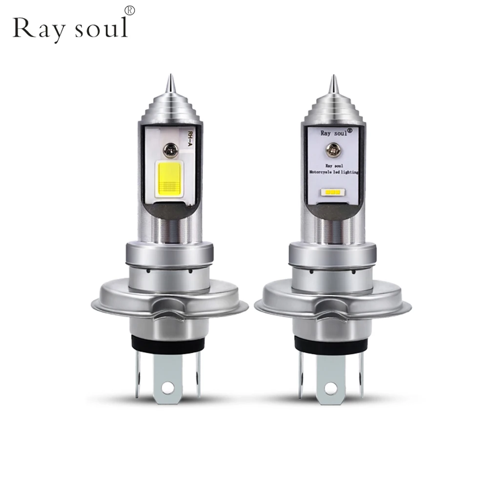Светодиодные лампы для мотоциклетных Фар H4 HS1 BA20D 32 Вт 7500K DC 12 В лм аксессуары для мотоциклов Противотуманные фары для двигателя