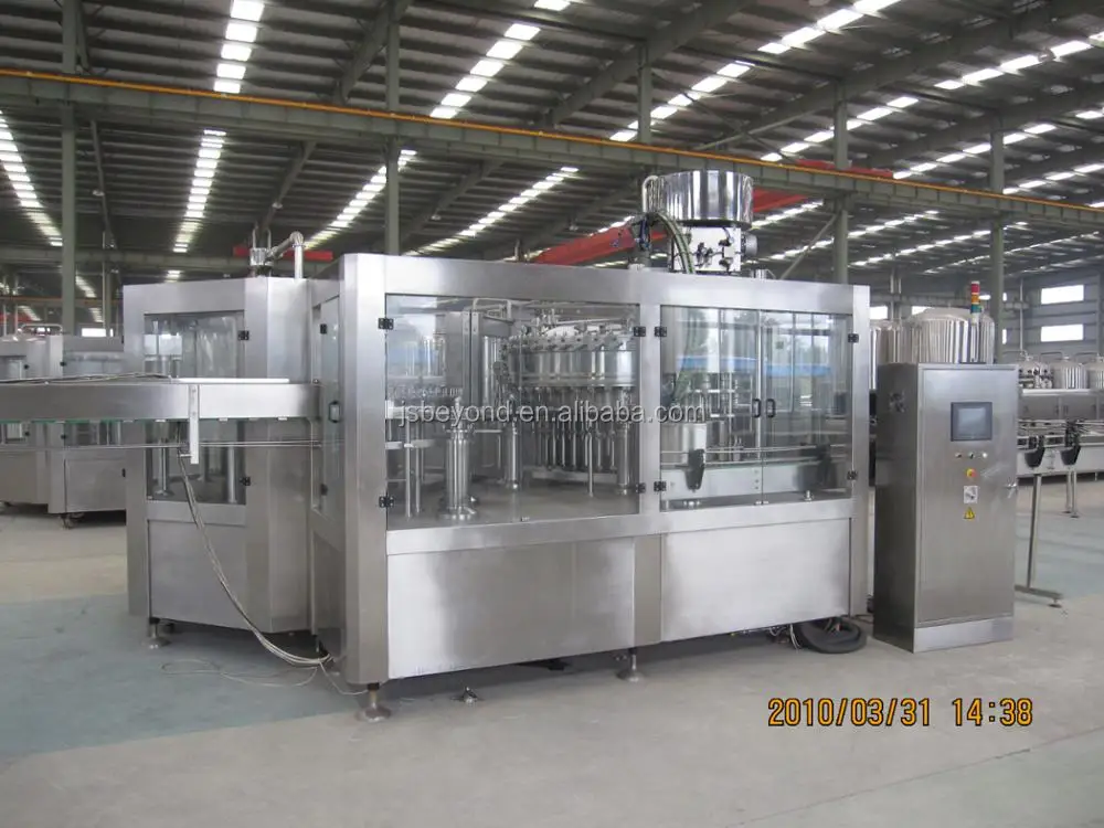 Automatic bottle cola soda beverage carbonated drink filling machine production line carbonated soft drink making machine