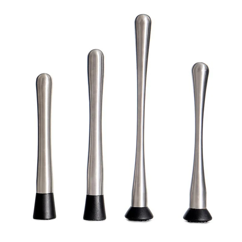 DFU0180 Bar tools Stock wholesales and customized Stainless steel curve shape muddler