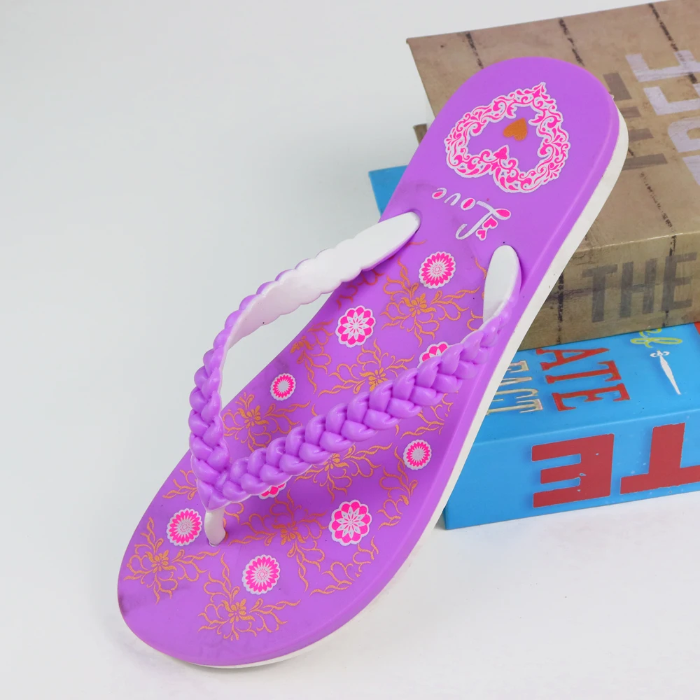Custom Printed Logo Summer Ladies Rubber Beach Bathroom Shower Slippers Flip Flops Wedding Cheap Colorful Slides Flip Flops