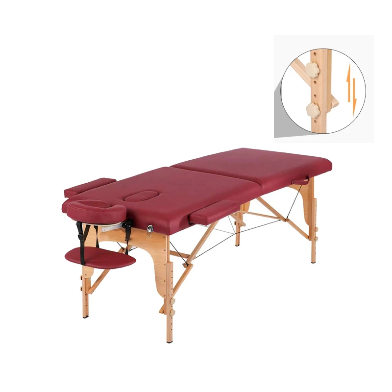 
Cheap Best Folding Antique Aluminium Portable Bed Massage Machine Table De Massage Salon Furniture Package 