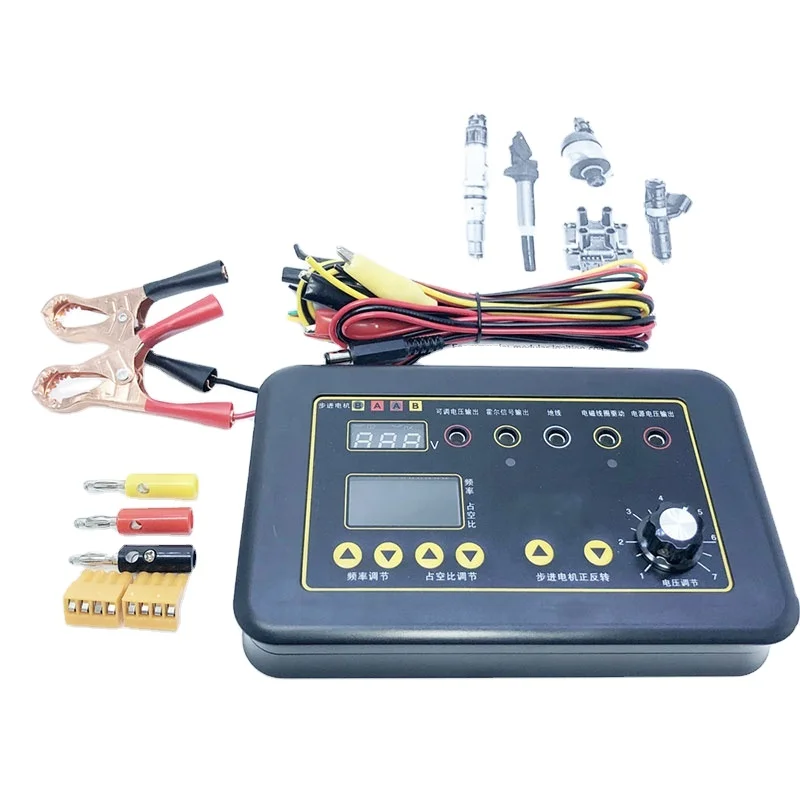 Vehicle Fault Inspection Tool Diagnostic Coil Ignition Solenoid Valve Idle Stepper Engine Instrument Engine Fault Detector