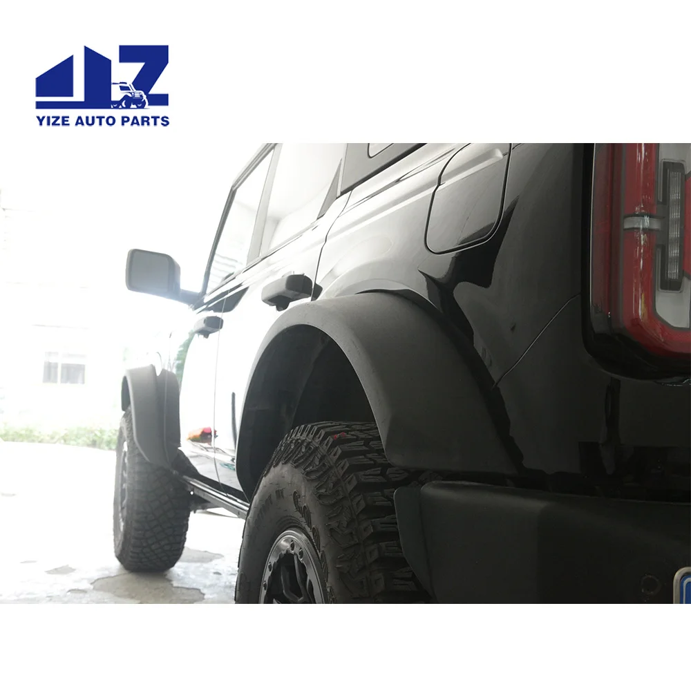 Off-road Replacement ABS Wheel Fender Flares kit for Ford Bronco 2021 2022 2023 Accessories