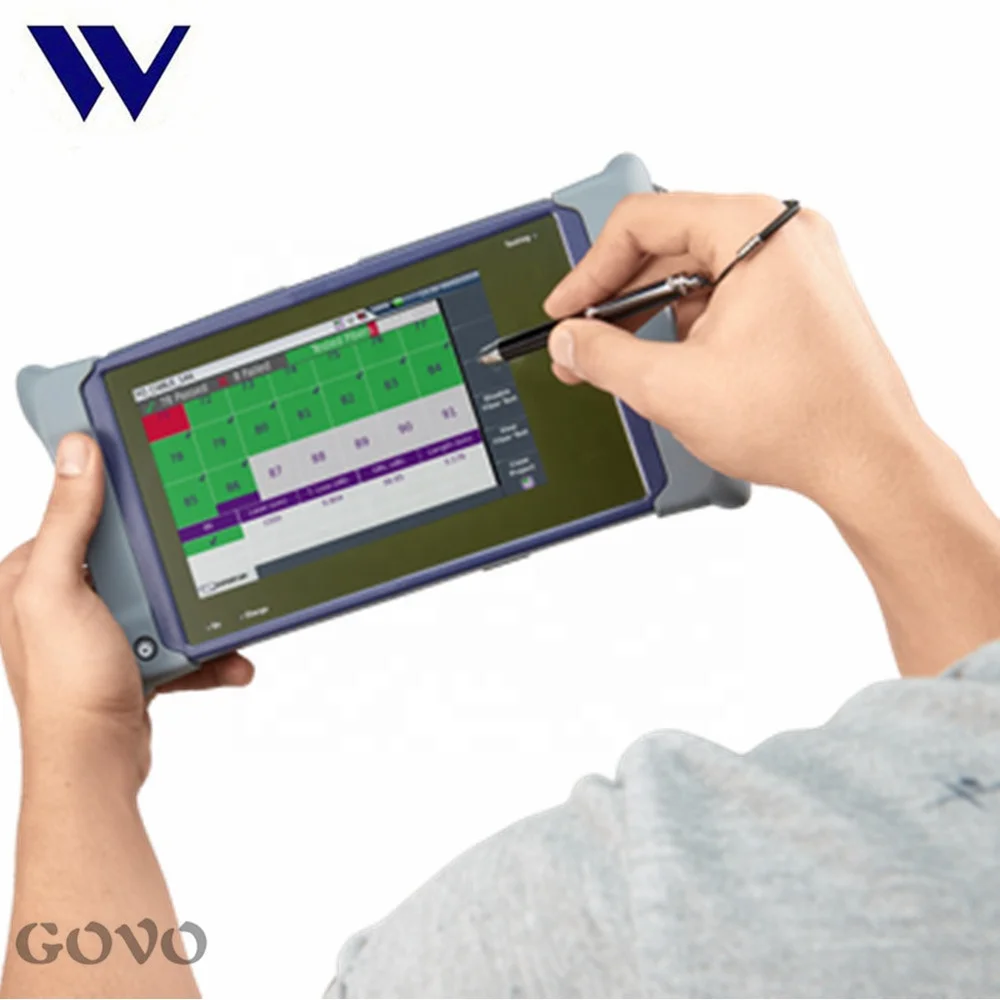 9 inch Touchscreen JDSU VIAVI MTS 4000 V2 OTDR Machine  E4136C  46/45/45dB 1310/1550/1625nm Fiber Optic OTDR