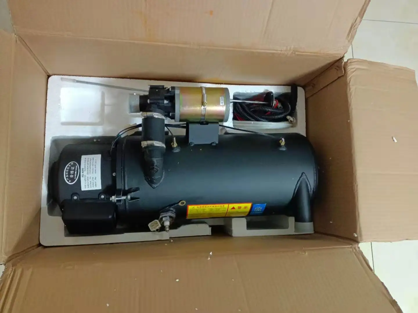 China selling 30KW Water Heating Diesel Parking Water Heater for Cars Truck