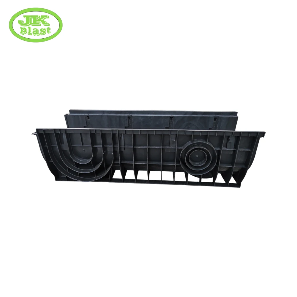 Factory direct sale plastic film protect kitchen floor drains easy channel ditch gutter (1600265414128)
