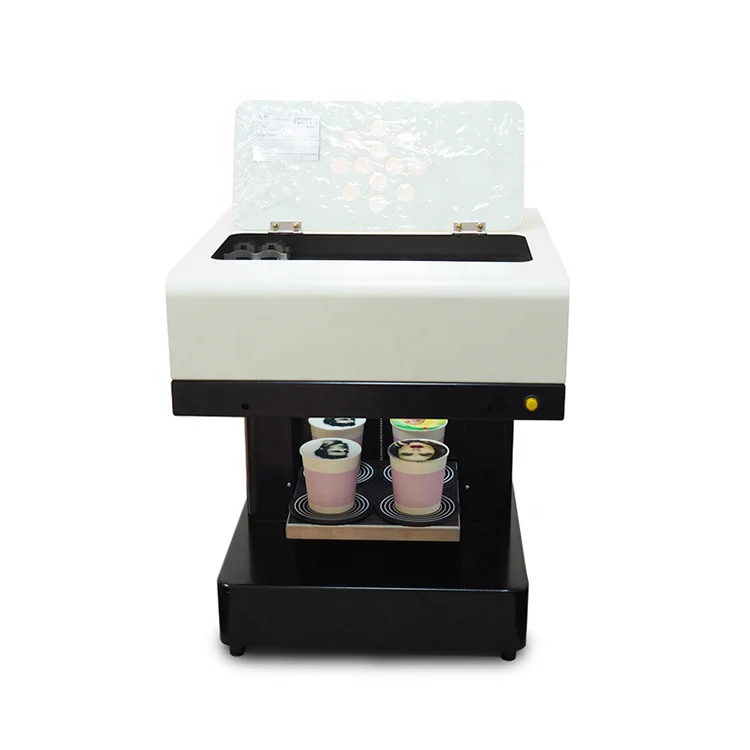Capuchino Latte Inkjet Printing Machine Coffee Printer Digital 3D Flatbed Printer HP 803 Edible Ink,edible Ink Free Spare Parts