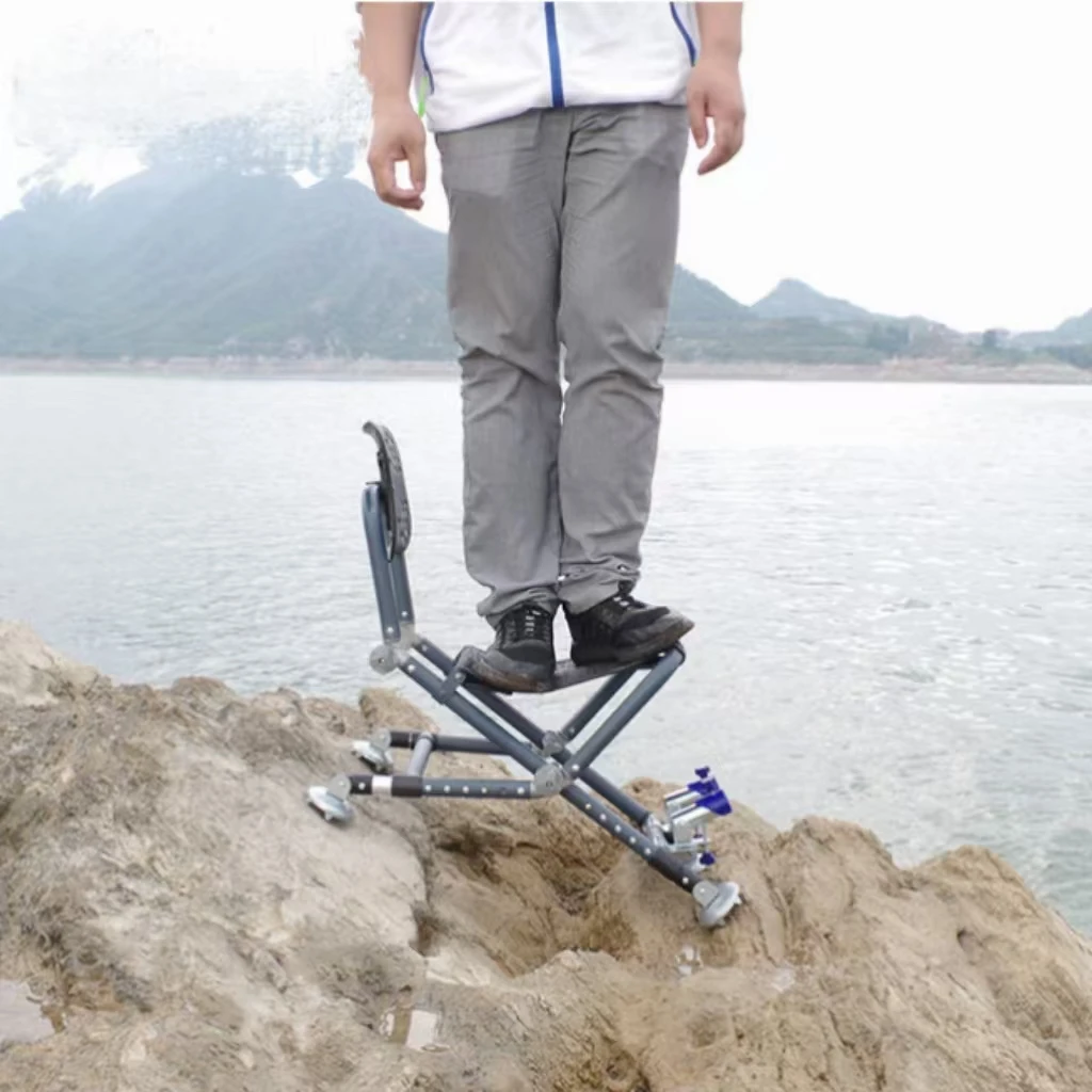 Factory Wholesale Custom Lightweight Outdoor Folding Foldable Fishing Chair Camping Chair