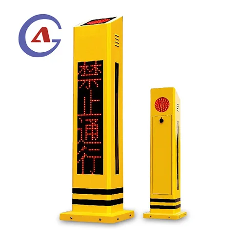 Zebra Crossing Warning Lights Intelligente Semaforos Intelligent Pedestrian Warning Bollard System