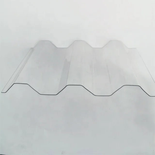 Versatile corrugated polycarbonate sheet for roofing and greenhouse
