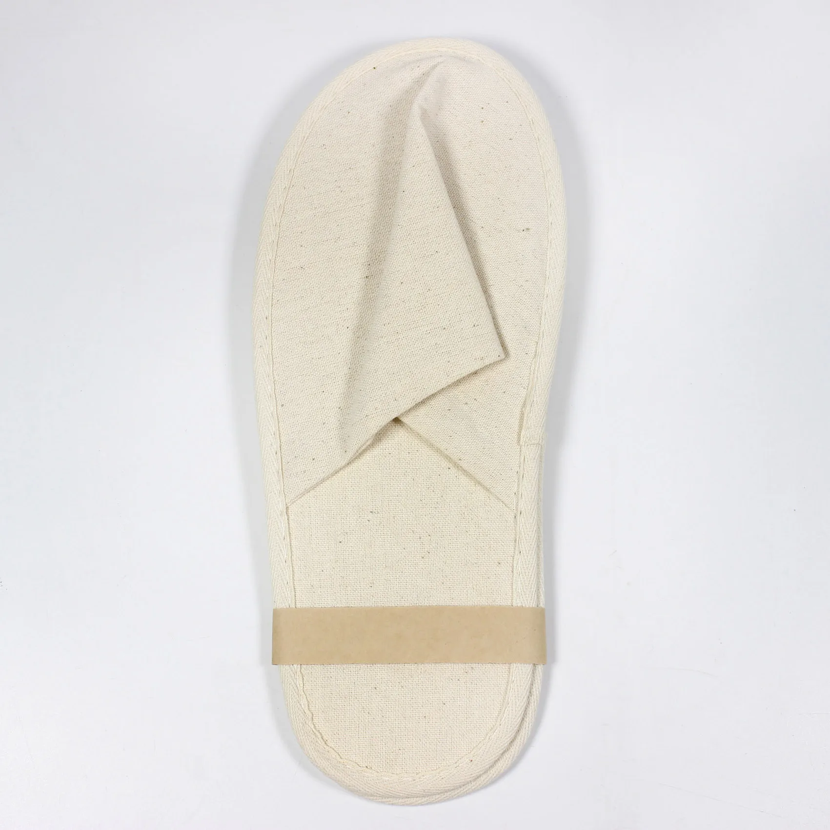 Hotel Slippers 100% ECO Slippers Closed Toe Disposable Slippers No Eva No Sponge No Polyester No Plastic No Glue