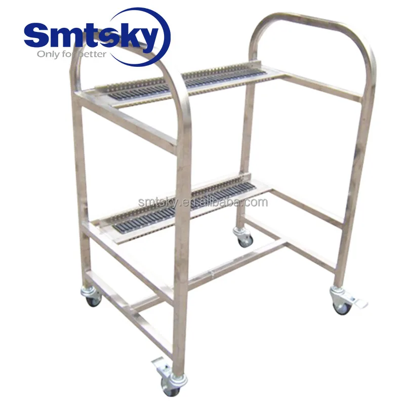Hot sale Stainless steel CP feeder cart storage cart for samsung hanwha