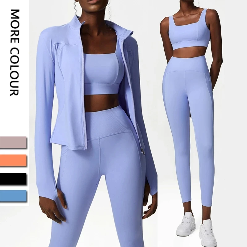 2022 New Arrivals Women Workout Athletic Clothing Yoga Sets Fitness Women Active Wear Set Gym Fitness Workout Sets